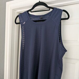 RHONE Men's Swift Tank in Maritime (Navy) LARGE